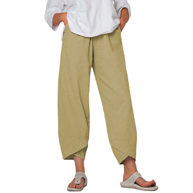 Linen Pant Wide - 2025 New Cotton and Linen Wide-leg