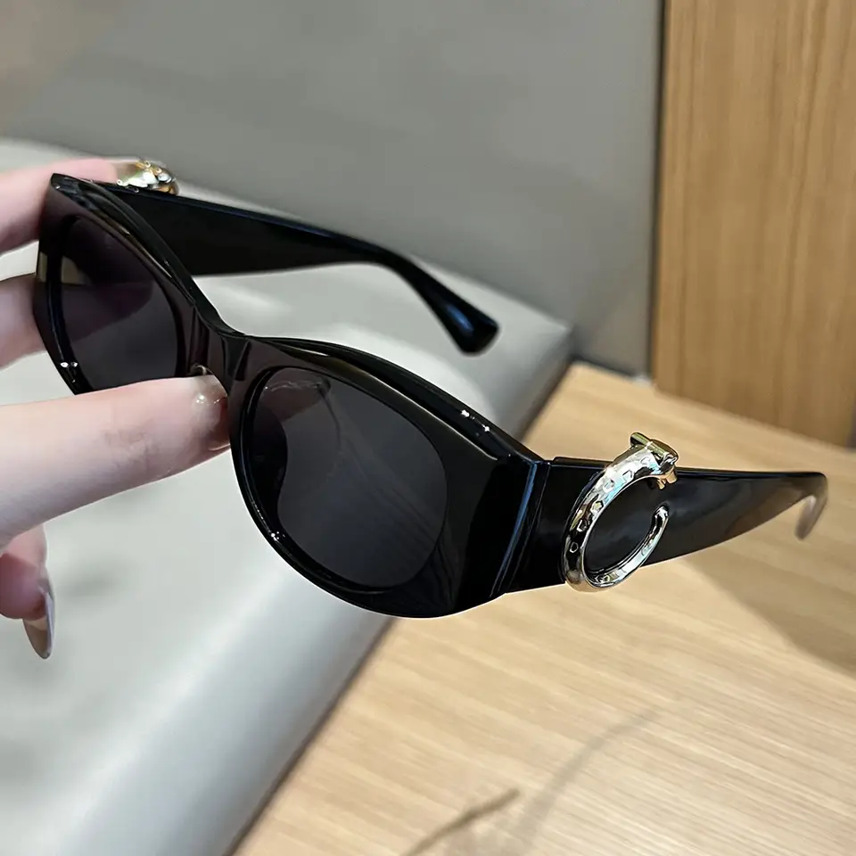 New Cat Eye Leopard Decorative - Sunglasses Cat Eye avis et prix