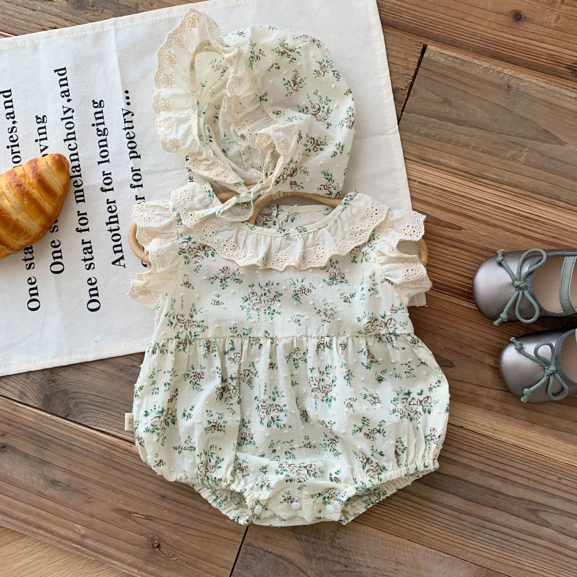 2026 Summer Infant Girls Rompe - Romper Floral Print avis et prix