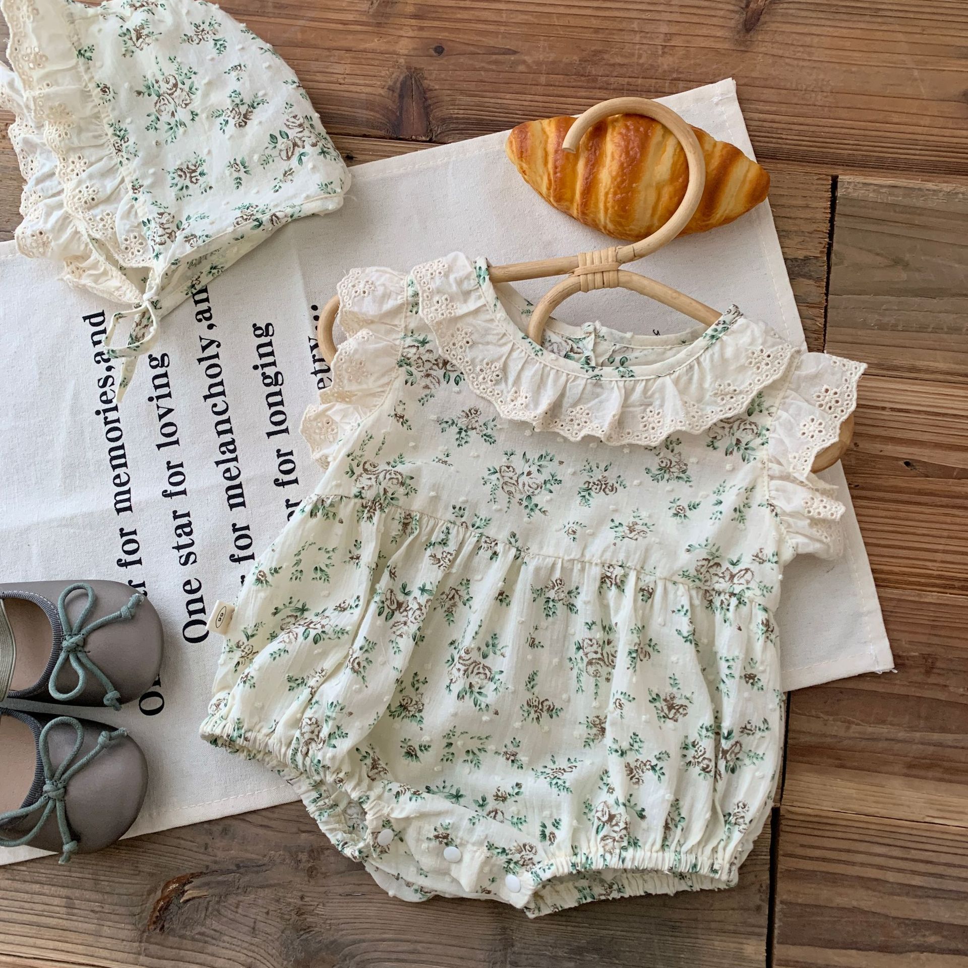 2026 Summer Infant Girls Rompe - Romper Floral Print avis et prix