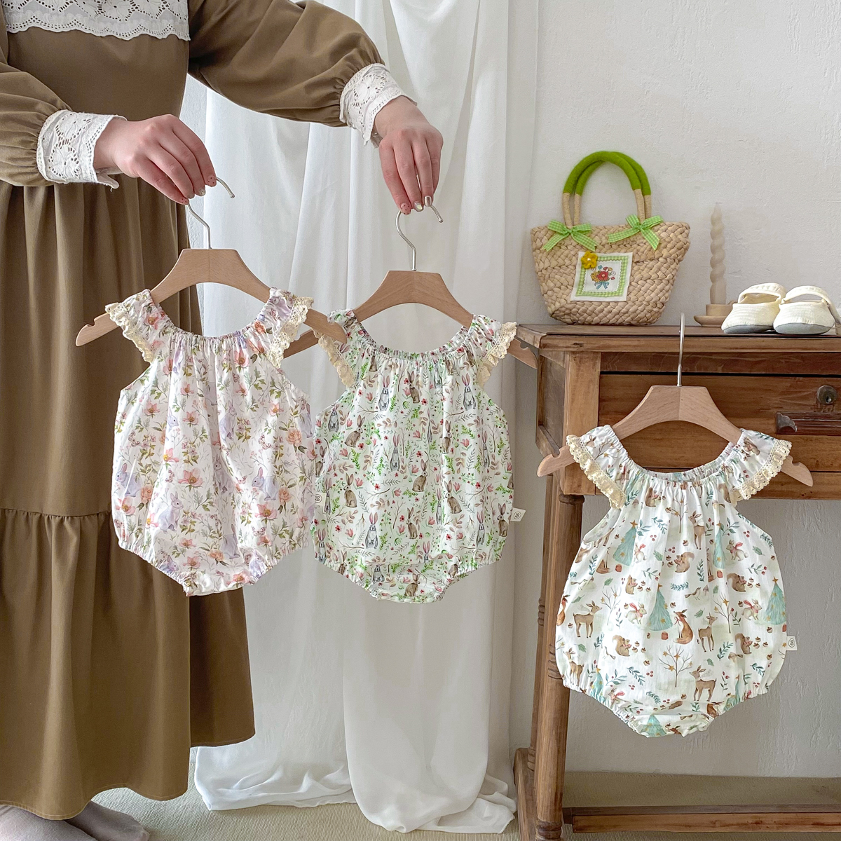 Summer Baby Girls Romper Flora - Romper Floral Print avis et prix