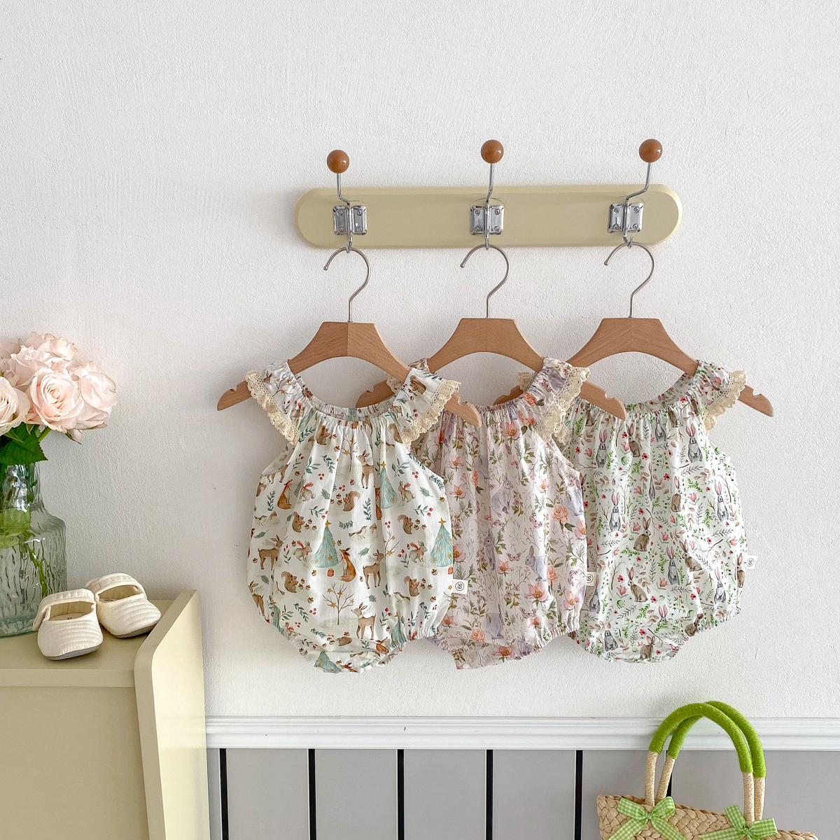 Summer Baby Girls Romper Flora - Romper Floral Print avis et prix