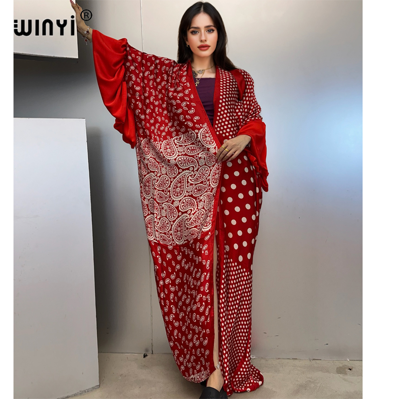 WINYI Summer Kimono Party Dres - Cover Up Kaftan avis et prix