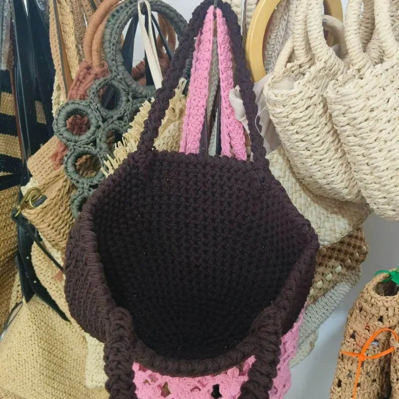 High-end hand-woven straw tote - Tote Bag Beach avis et prix