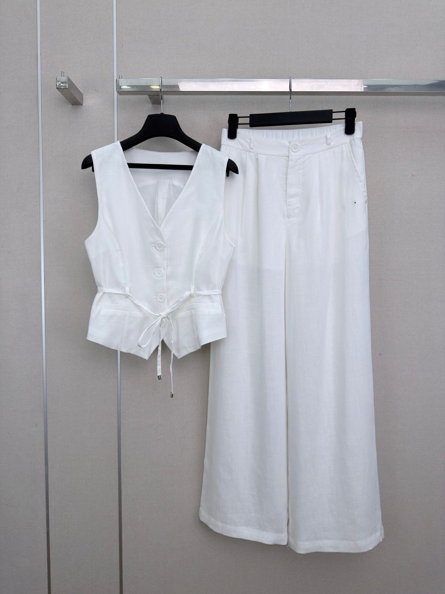 26 Xia Xin Silk-Linen Fabric S - Linen Pant Wide avis et prix