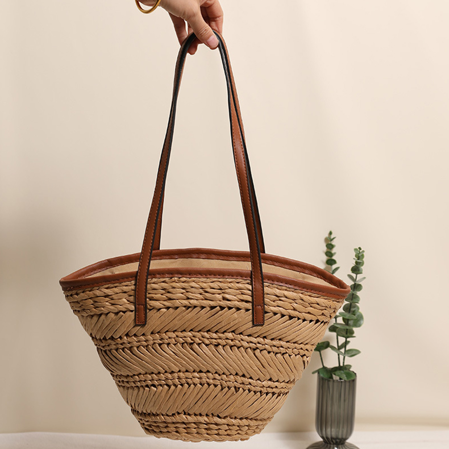 Summer Basket Straw Bags for W - Crochet Bag Raffia avis et prix