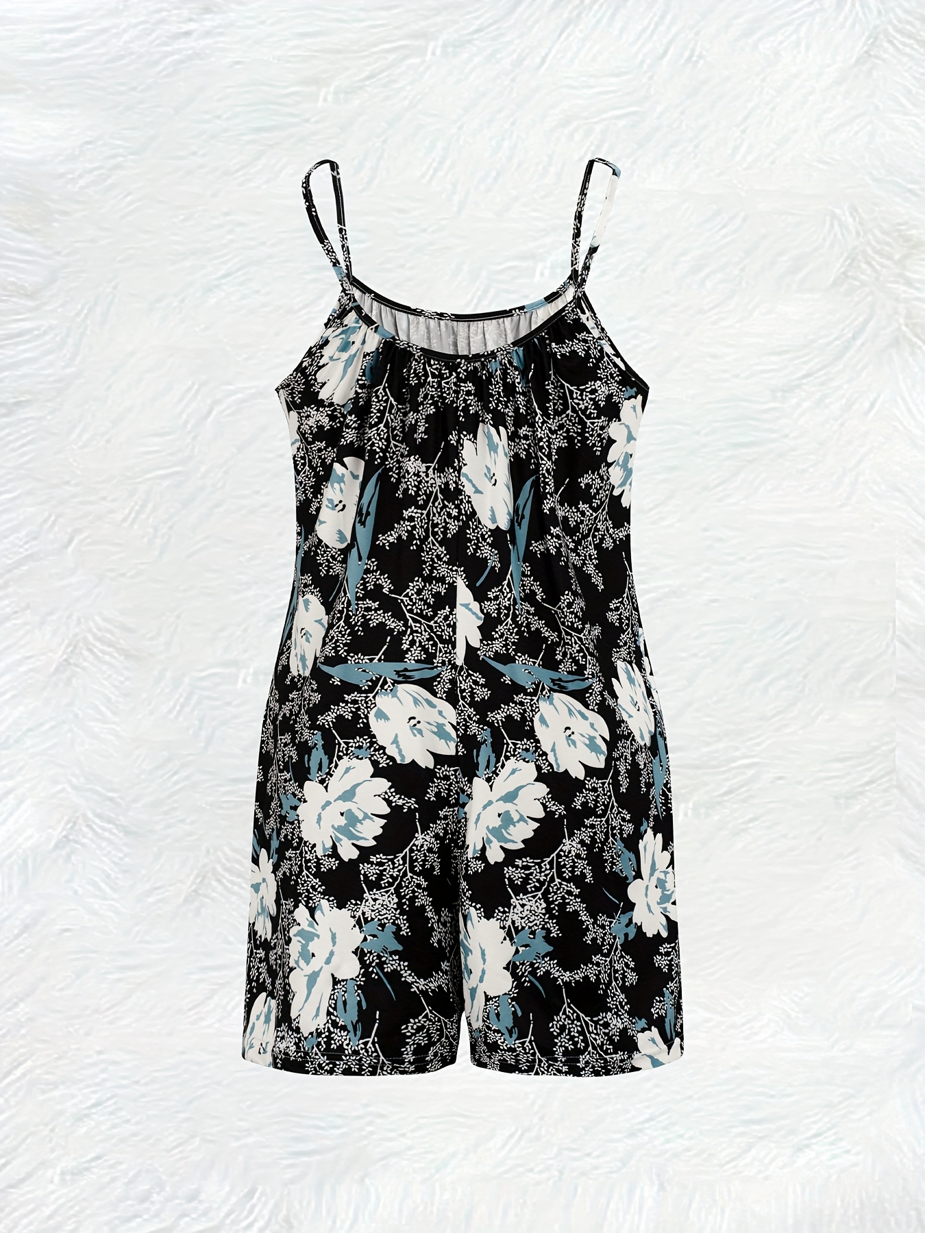 Printed Design Women's Floral  - Romper Floral Print avis et prix