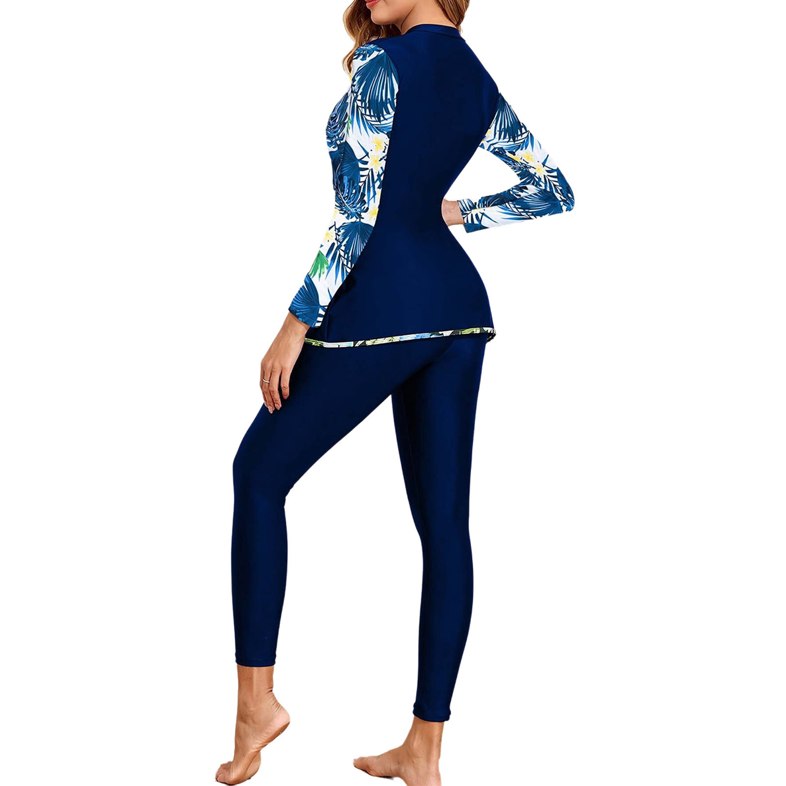 Womens Swim Romper Rash Gurad  - Romper Floral Print avis et prix