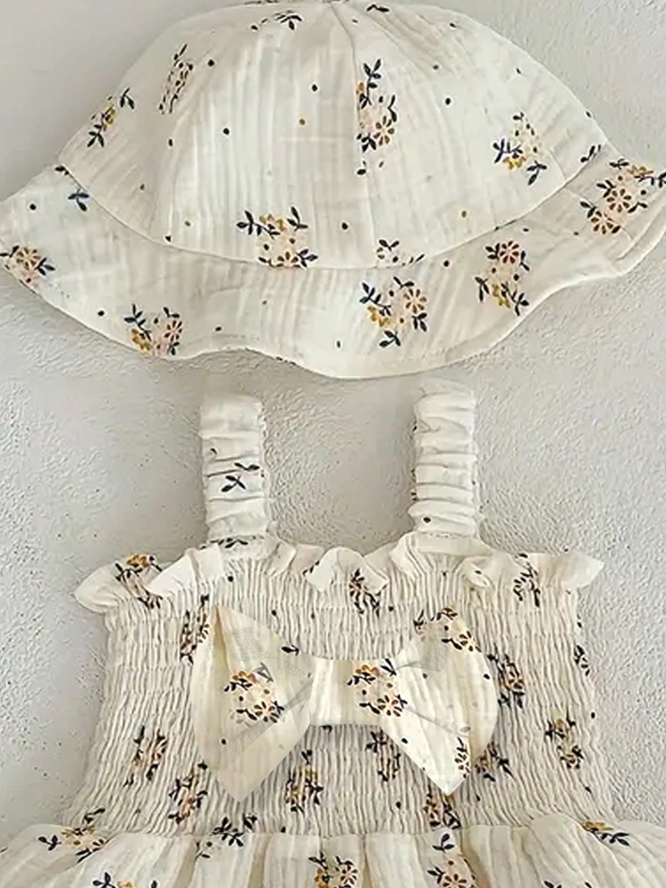 Infant Baby Girl Summer Bow De - Romper Floral Print avis et prix