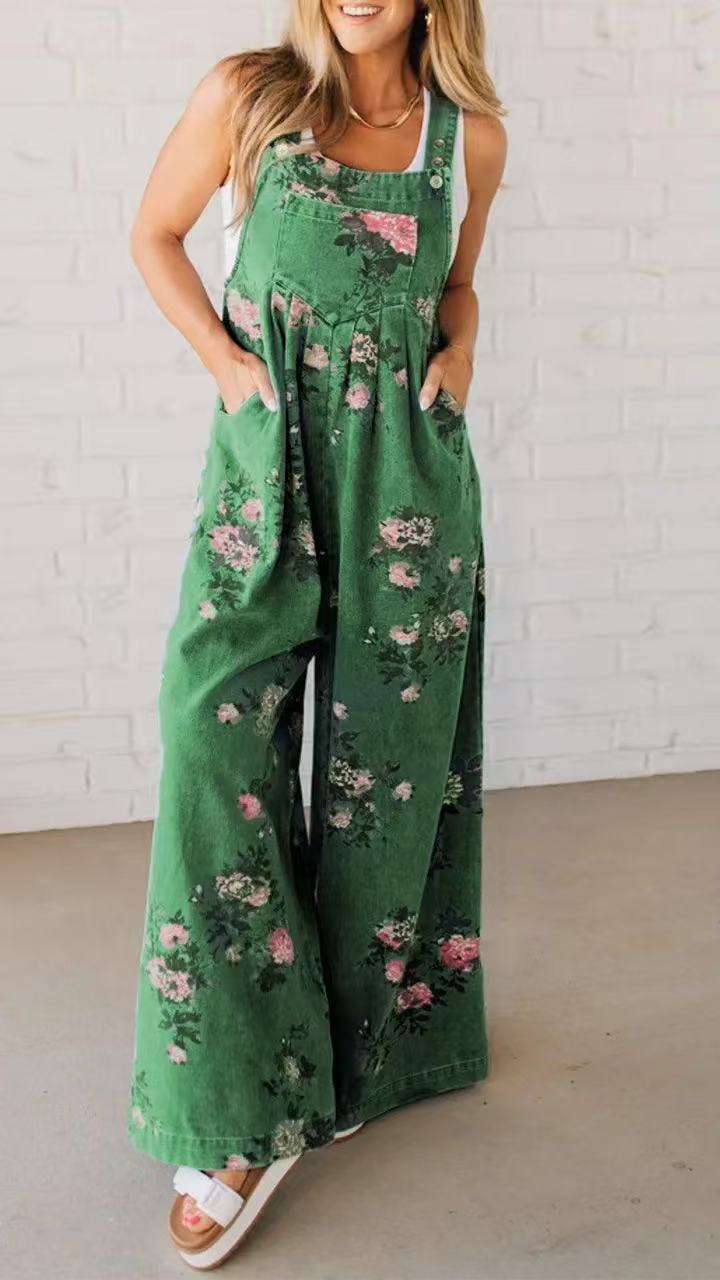 2025 Summer New Style Casual W - Romper Floral Print avis et prix