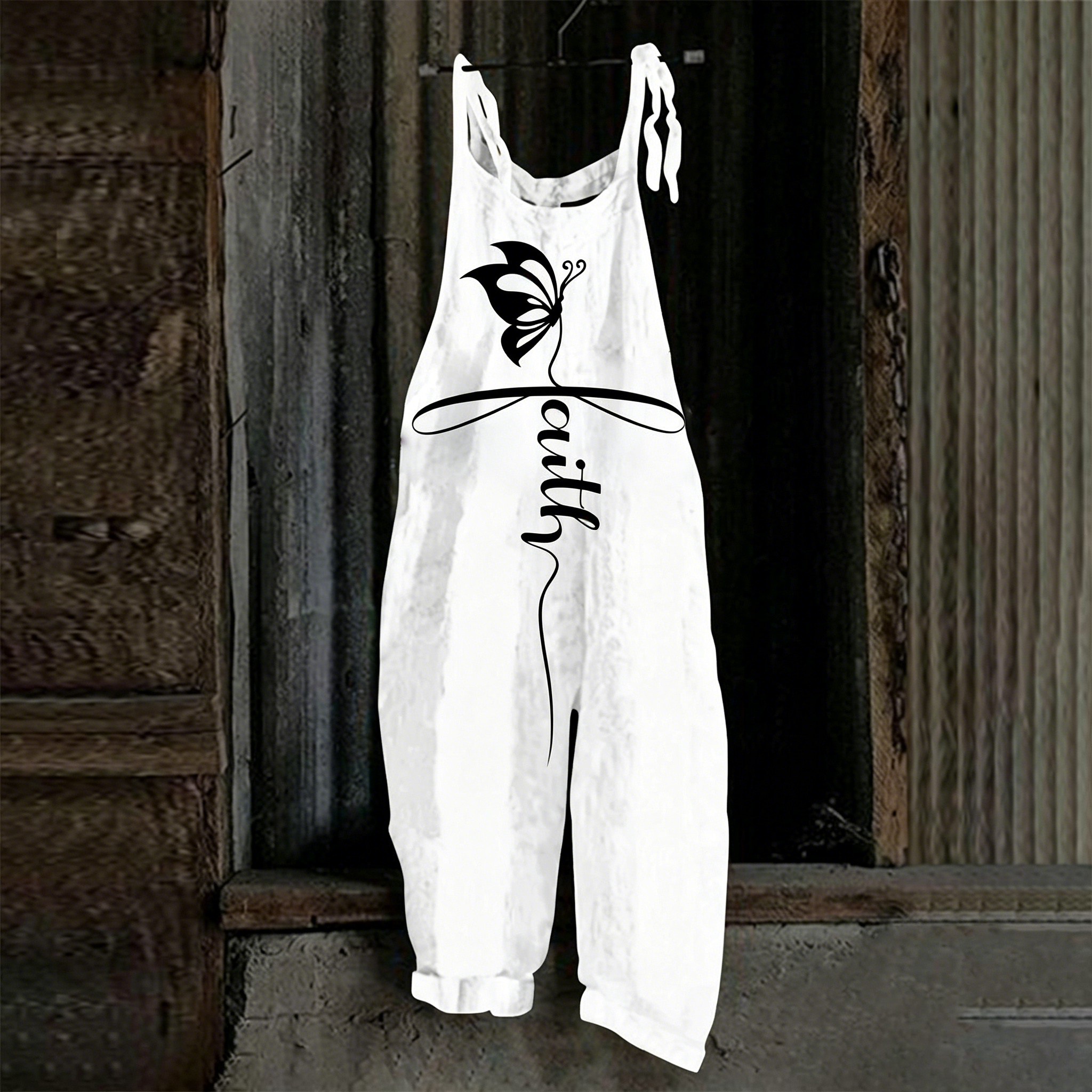 Women Sleeveless Bib Overalls  - Romper Floral Print avis et prix