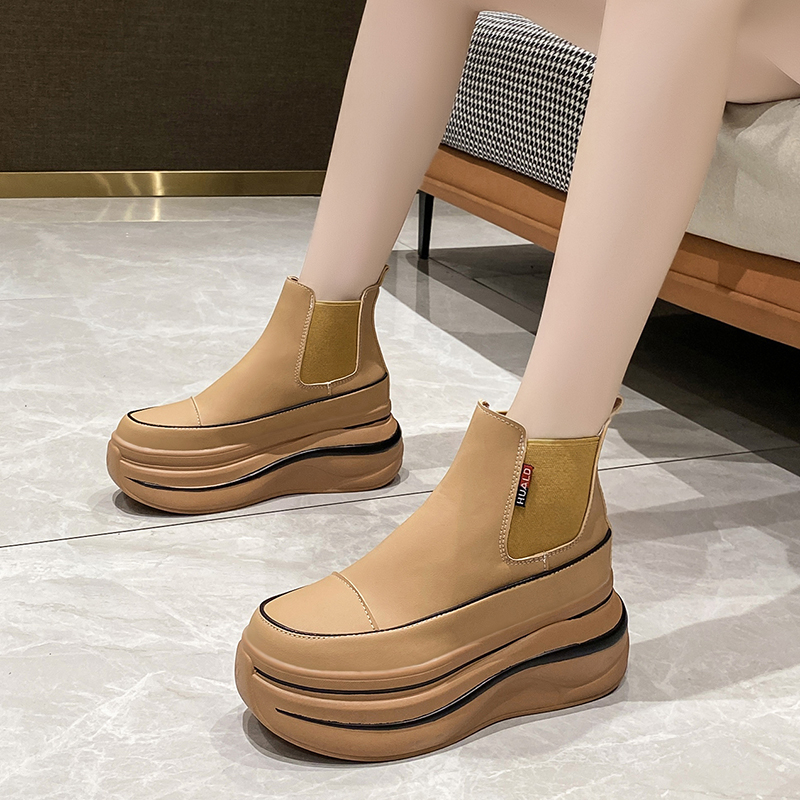 New 2022 Autumn Women Ankle Bo - Wedge Espadrille Women avis et prix