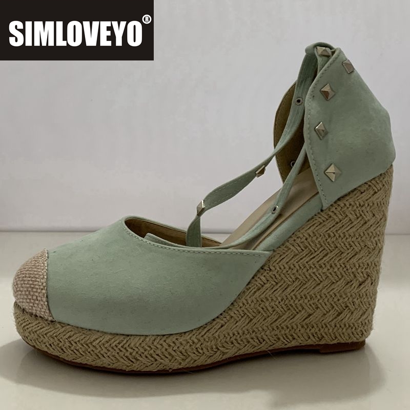 SIMLOVEYO espadrilles Women we - Wedge Espadrille Women avis et prix