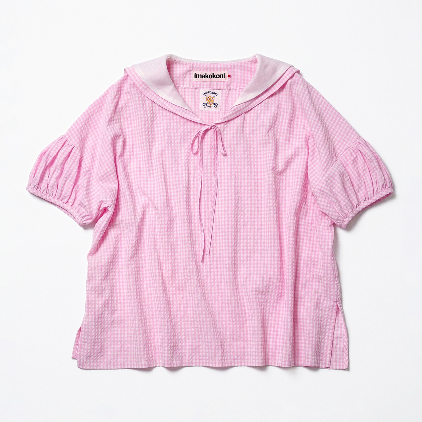 Pink checkered shirt women's i - Blouse Off Shoulder avis et prix