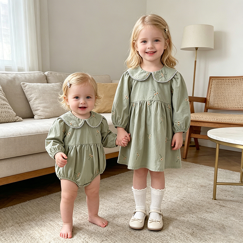 Sisters Clothes Infant Baby Gi - Romper Floral Print avis et prix