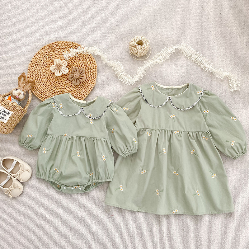 Sisters Clothes Infant Baby Gi - Romper Floral Print avis et prix