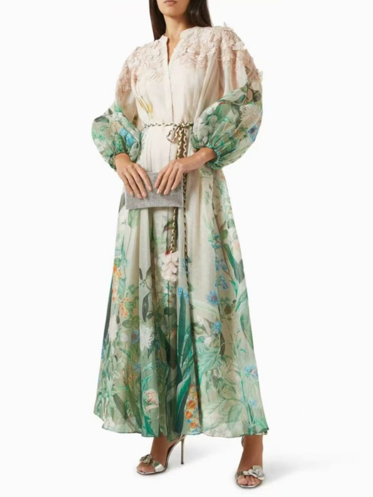 Elegant Maxi Dress for Women V - Linen Dress Wrap avis et prix