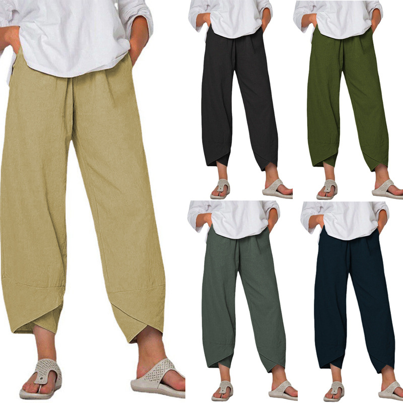 2025 New Cotton and Linen Wide - Linen Pant Wide avis et prix