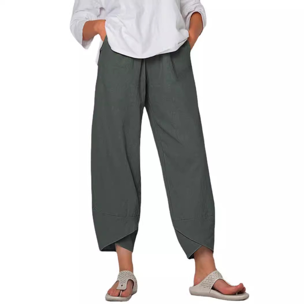 2025 New Cotton and Linen Wide - Linen Pant Wide avis et prix