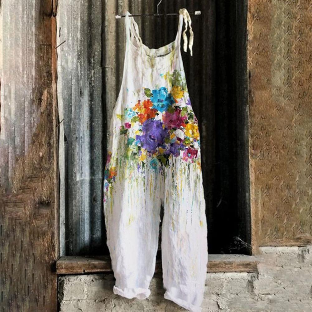 Flower Printed Sling Women Sum - Romper Floral Print avis et prix