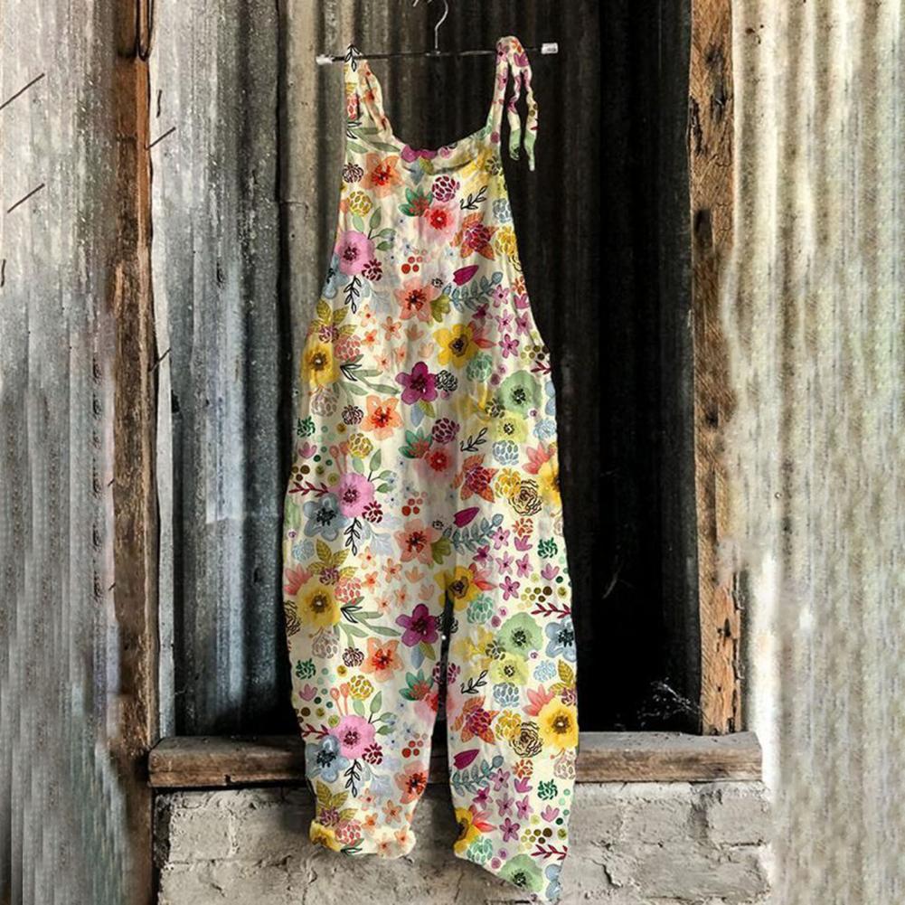 Flower Printed Sling Women Sum - Romper Floral Print avis et prix