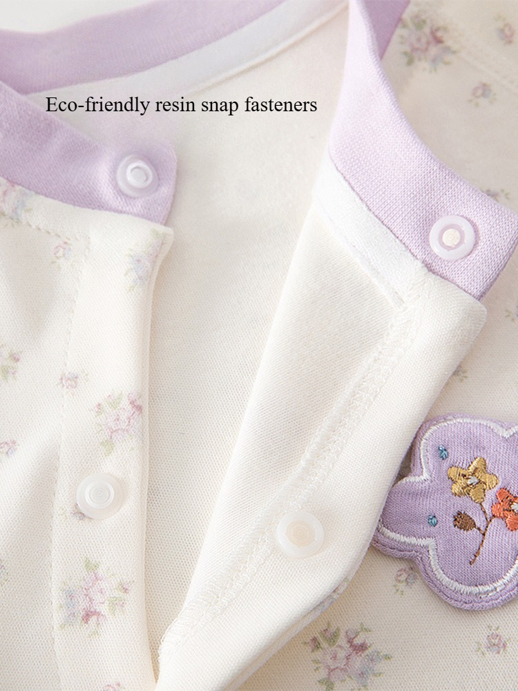 Somenie Girls' Newborn Long-Sl - Romper Floral Print avis et prix